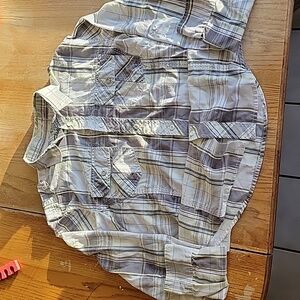 Chals button up men's dress shirt